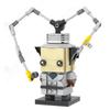 MOOXI Cartoon Anime Charakter Ziegelkopf Modelle MOC Steine DIY Zusammengebaute Bausteine Lernspielzeug Kinder Erwachsene Geschenke