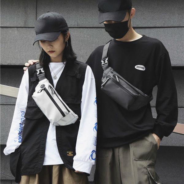 Bolsa de Cintura Masculina à Prova d'Água Moda Bolsa Transversal para Exterior Bolsas de Cinto Femininas