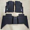 Hilux Revo 4-Door Left-Hand Drive TPE Floor Mats (2015-2024) - Black