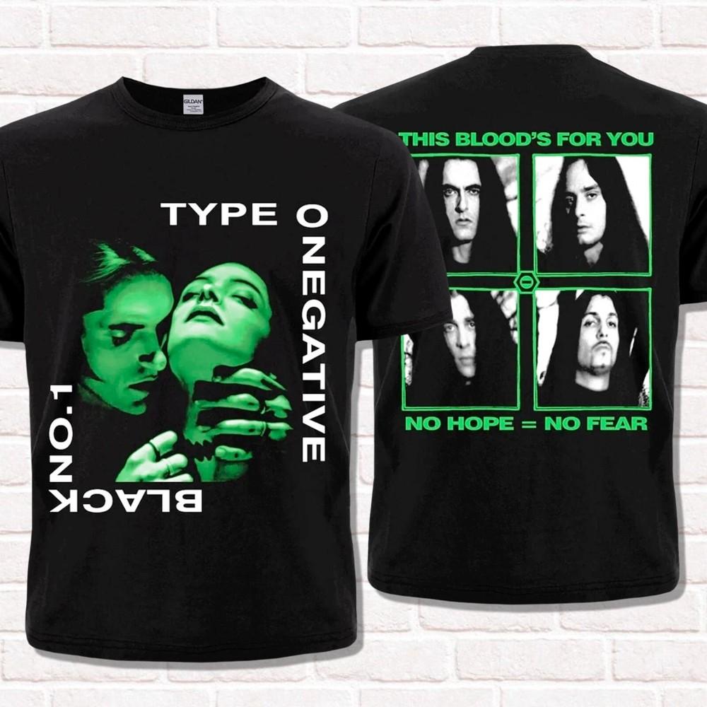 

Type O Negative T-Shirt, Black No. 1. Gothic Metal, Doom Metal. 4XL