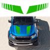 2pcs Car Hood Stripe Stickers For Car Hood Bumper Vinyl Decals For Racing Stripes Bumper Decals For Car And Truck Hood Decals