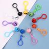 Accessories Plastic Keychain Lobster Clasp Hanging Bell Hanging Bell Keyring Jewelry Pendant