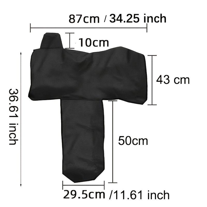 Tack Waterproof Protective Storage Cover, Western Saddle Dustproof Thickened Design, Comprehensive Protection Durable Equipment