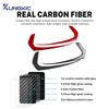 Real Soft Carbon Fiber Sticker For Mazda 3 Axela 2019 2020 2025 2025 2025 2025 2025 LHD RHD Car Rearview Mirror Strip Decor Trim