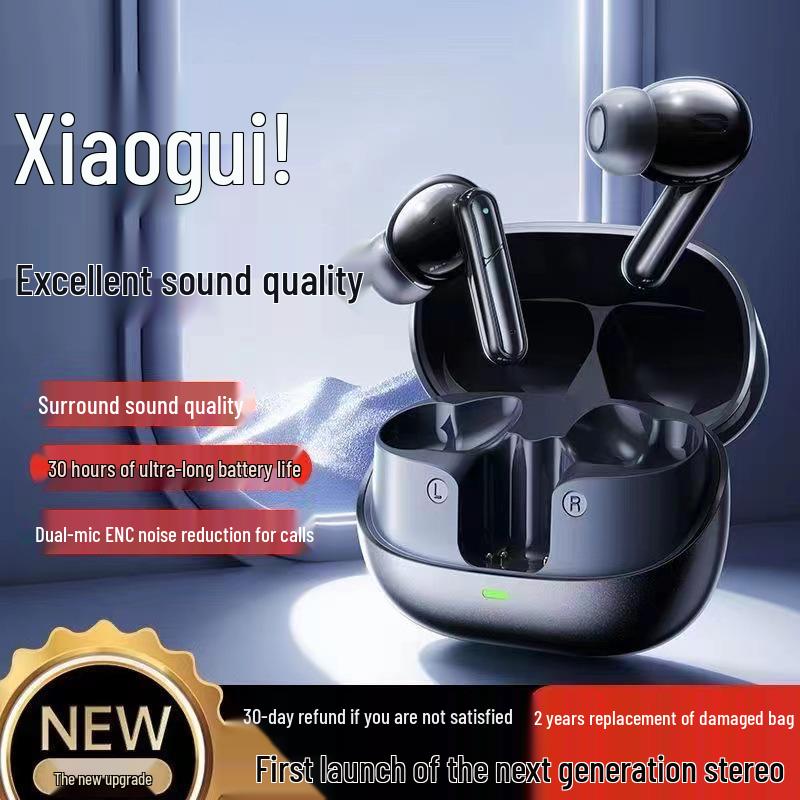 

Беспроводные Bluetooth-наушники-вкладыши с шумоподавлением Voice of Berlin 2025: Долгое время работы от аккумулятора и высокое качество звука для спорта Elite - Midnight Black - Dolby Surround