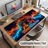 Game Controller Theme Customized Mouse Pad Personalized Print Name Text Desk Mat For Home Office Table Decor