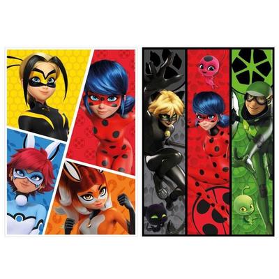 Puzzle - EDUCA - Ladybug - 2 X 100 Pieces - Cartoons - Educational for Children