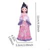 Ancient Chinese Girl Statue, Hanfu Doll, Handmade Resin Figurine, Gift for Living Room And Desk