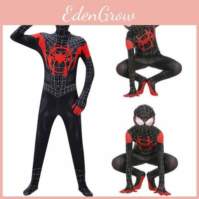 Do Spider-Man: Paralelních světů Dětský Dospělý Kostým Miles Morales Oblek Cosplay