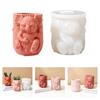 Flexible Silicone Koala Shape Flower Pot Mould To Create Unique Craft And Small Plant Containers