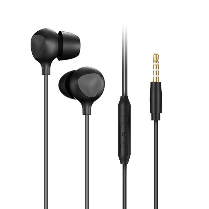 3,5mm kabelová měkká silikonová sluchátka do uší typu C pro spaní, plně kompatibilní s Xiaomi