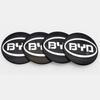 4PCS 56mm Car Wheel Center Hubcaps Emblem Sticker Car Accessories For BYD Tang F3 E6 Atto Yuan Plus Song Max F0 G3 I3 Ea1 Dmi