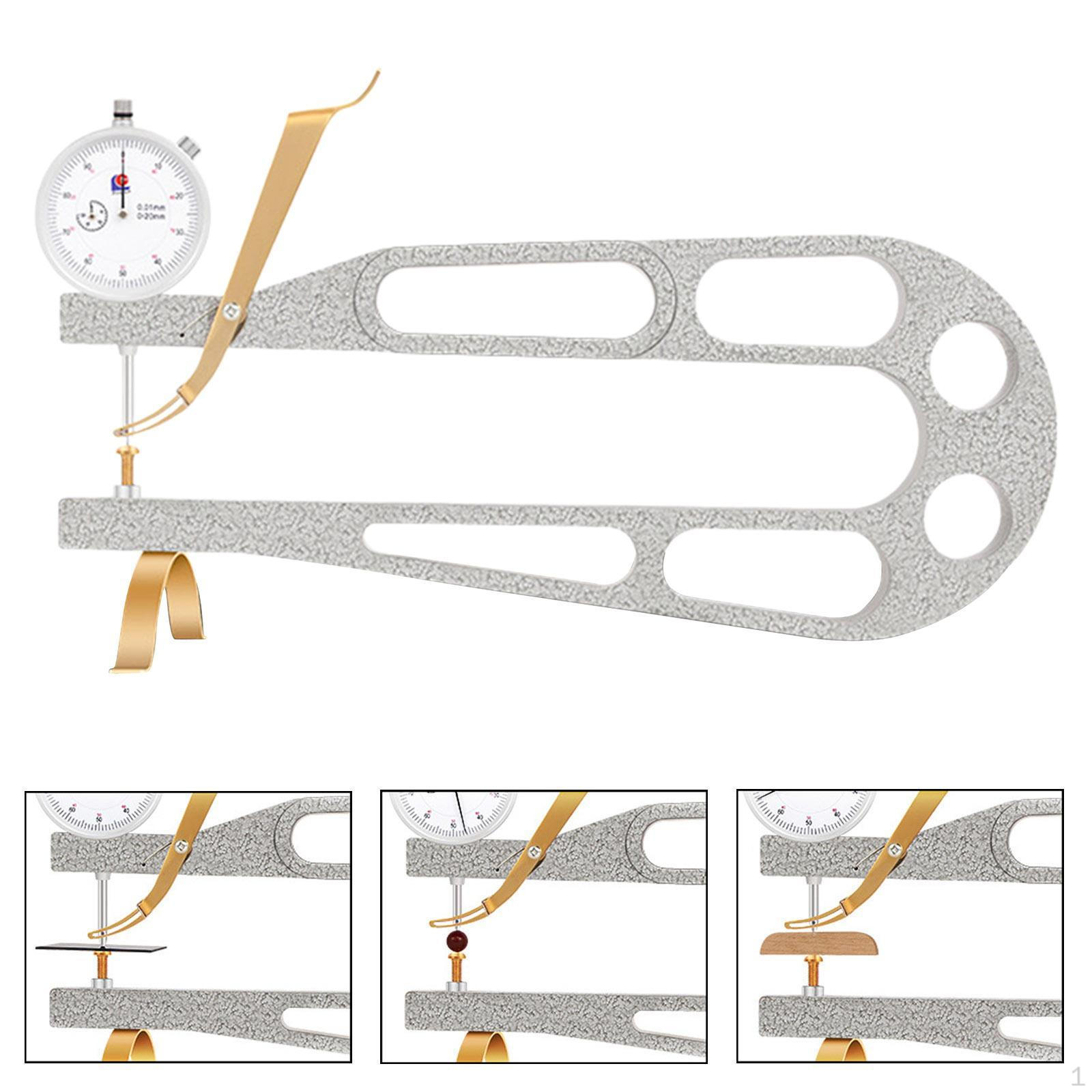 

Измеритель толщины скрипки ударопрочный 0-20 мм/30 мм/50 мм Инструменты для изготовления альта 20mm