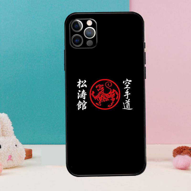 Shotokan Karate Symbol Case For iPhone 14 13 12 11 15 16 Pro Max X XR XS Max 14 Plus Soft Back Cover