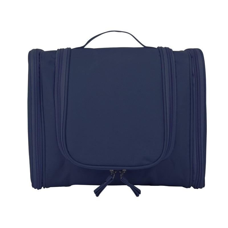 Thickened large-capacity toiletry bag three-zipper travel and home makeup bag travel supplies storage bag