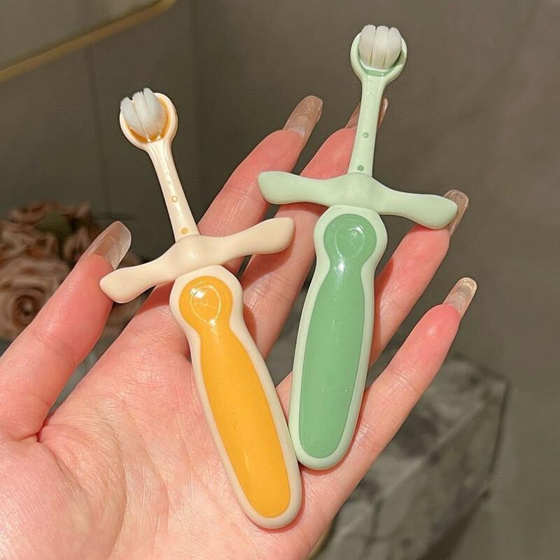 

SaJie Little Flying Hero Children s Orthodontic Toothbrush