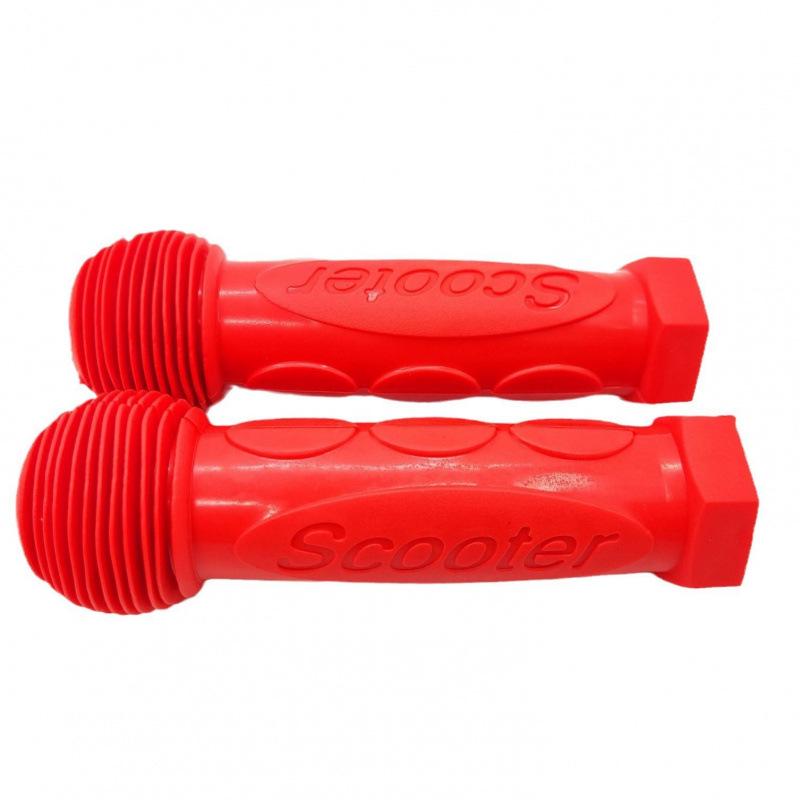 

Kids Eco-Friendly Non-Slip Soft Rubber Handle Grips for Scooters, Bikes, and Tricycles Yellow grips - 1 pair