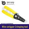 **Item No. 04662: Multi-Function Electrician's Pliers - Circlip, Snap Ring, Wire Stripping, and Crimping Tools**