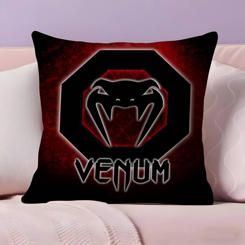 Stylový povlak na polštář V-Venum Ultra měkká tkanina šetrná k pokožce Pohodlí jako v oblacích & Skrytý zip