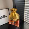 Solid Color Acrylic Chain Handbag Elegant Women Clutch Purse Trend Bottle Shape Evening Bag  Women