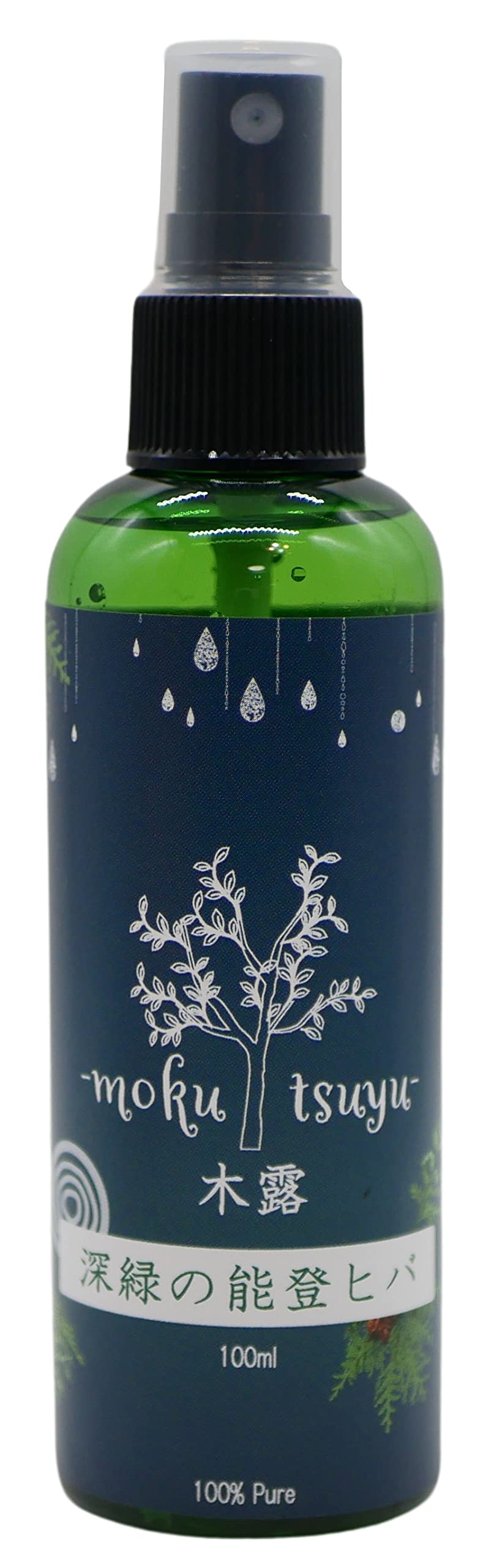 

[Amazon.co.jp Exclusive] Deep Green Noto Hiba Mist Aroma Spray, Deodorizing, Insect Repellent, and Disinfectant, Fabric Mist, Aromatherapy, Essential