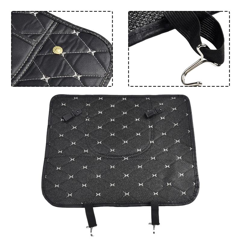 Car Seat Back Storage Protective Pad Prevent Kick Mat for Audi C5 C6 C7 A4 B6 B8 B7 A6 A3 A5 Q3 Q5 Q7 8P S3 S5 S1 S4 S2 RS3 RS4 RS5 RS6 RS8