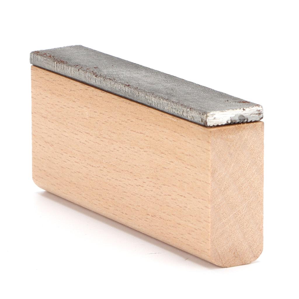 Guitar Sanding Block Handheld Maple Metal Fret Leveling Shaping Tool Burr Repair Accessories