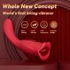 Tongue Licking Biting Vibrator for Women Oral Clitoris Nipple AnalStimulator Vagina Vibrators Female Masturbator Adult Sex Toy