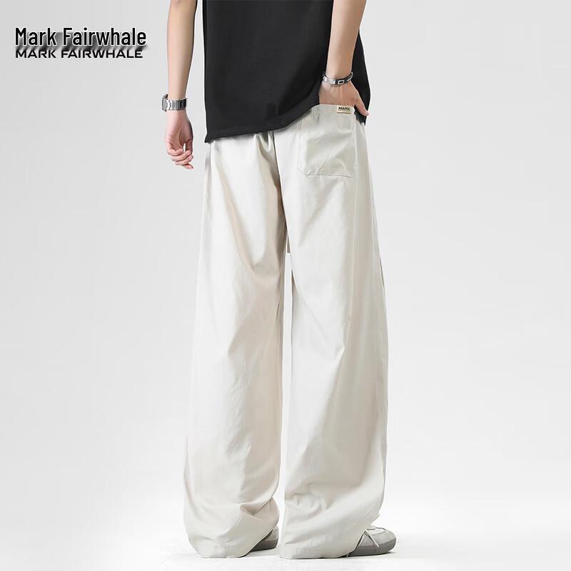 Mark Fairwhale Men's Loose Straight Casual Pants