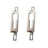304 Stainless Steel Adjustable Lock Hook for Sliding Door & Window - Single/Double Lock Point Accessory