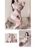 Naughty Nurse Role Play Lingerie Set - Tie-Up Cardigan & Small Chest Uniform