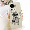Neu Für Huawei nova 12 5G BLK-AL00 Hülle Luxus Blume Schmetterling Silikon Rückseite Für Huawei Nova12 5G Handyhüllen Bumper