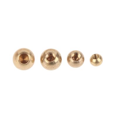 1/2/5/10Pcs Pure Brass Internal Thread Nut Lighting Accessories Decorative Cap M6/M8/M10/M12/M15/M16/M20