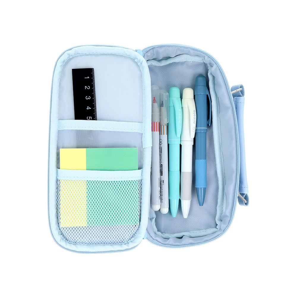 Stationery Pencil Mitte Blue S1429833 Sun-Star Multi-functional Case, Soda,