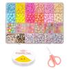 Jewelry Bead Making Kit Acrylic Plastic Materials Creative Crafts Children Gift