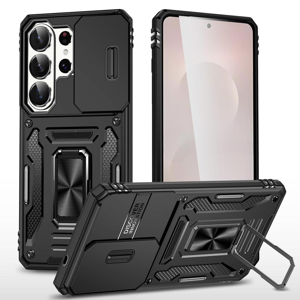 Luxury Shockproof Hybrid Rugged Hard Case Holder Phone Back Cover For Cell Phones