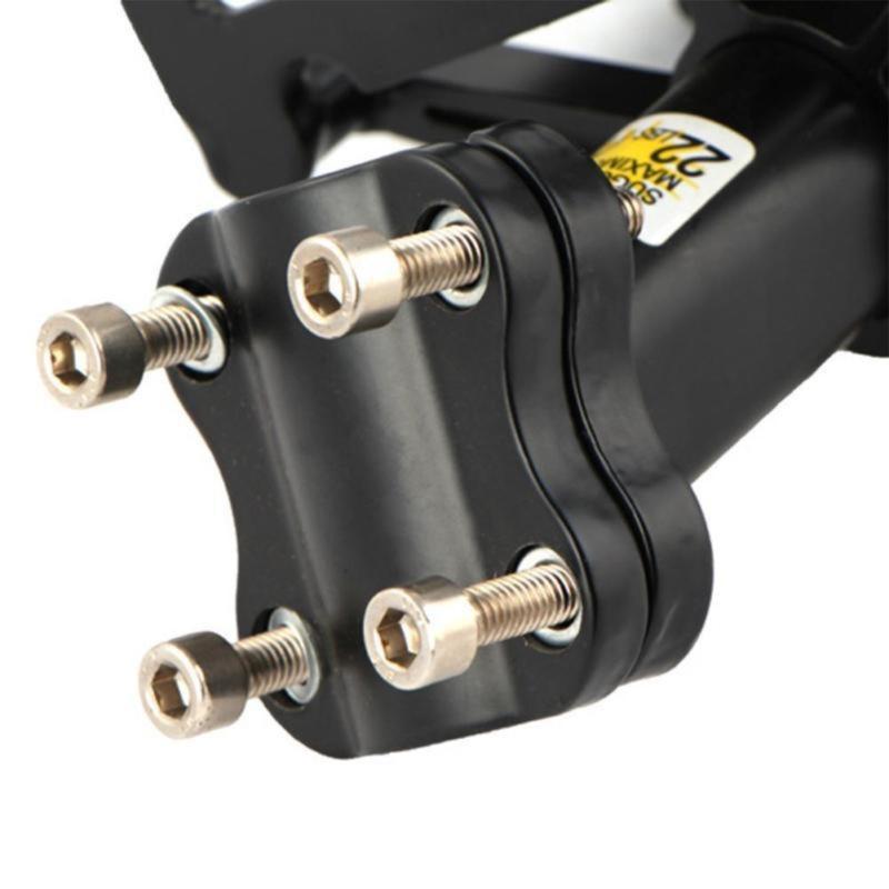 Portables Bike Luggage Carriers Seats Post Mounted Bike Rear Seats Post Rack for Camping and Daily Commutes