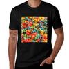 Breakfast Loops TShirt All Match Print Short Sleeve Top