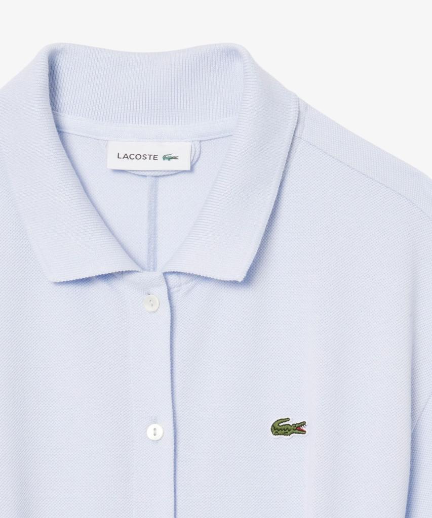 LACOSTE Women'S Fit-And-Flare Belted Polo Dress Ef9621-56G J2G
