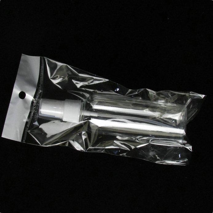 Transparent Fine Mist Spray Bottle - 30ml, 50ml, 100ml - Refillable Plastic for Cosmetics, Perfume, Alcohol.