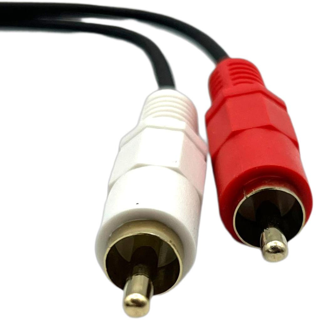 Audio Splitter Cable Stereo and RCA X (3.5mm (female) (male) 2) 0.2m