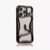 Matte 3D Hollow Snake Soft Phone Case For iPhone 17 Air 16 11 12 13 14 15 Pro Max Plus Plating Heat Dissipation Cover Funda