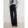 ELLE Women's Fleece-Lined Drawstring Knit Wide-Leg Pants