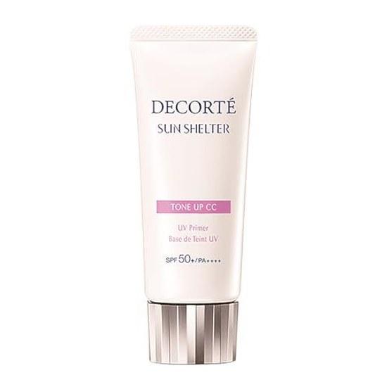 DECORTÉ Cosmetic Decorte Makeup Base Sun Shelter Multi Protection Tone Up CC 10 Lavender Rose 35g