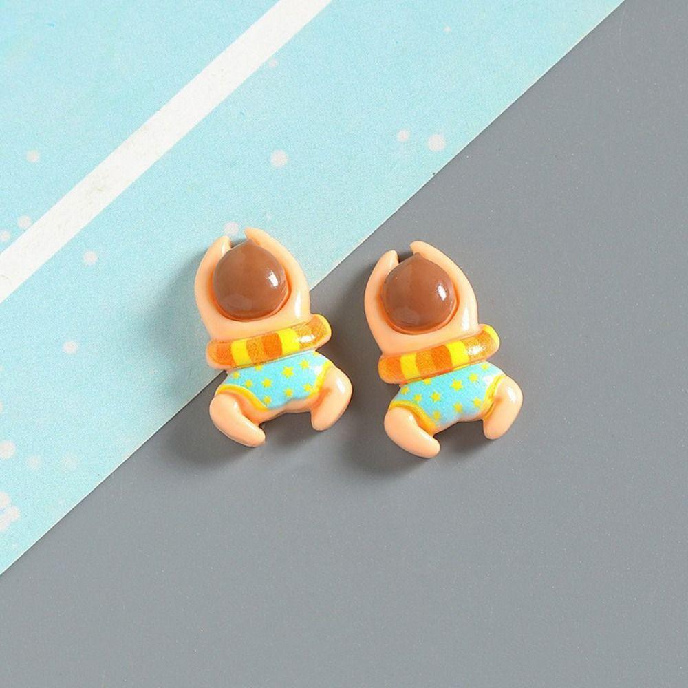 11pcs Cartoon Magnetic Fridge Sticker Swimmers Mermaid 3D Refrigerator Stickers Cute Magnetic Resin Fridge Sticker Kitchen