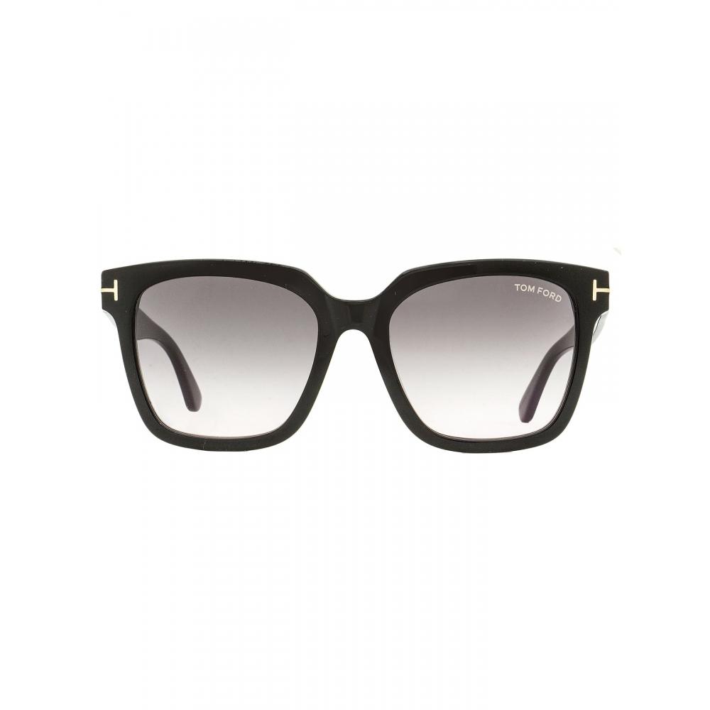 Tom Ford Women S Square SunglaSSeS Tf952 Selby 01b Black  55mm 01b