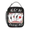 Alice In Borderland Insulated Lunch Bag for Women Kids Portable Food Boxes Thermal Lunch Box Tote