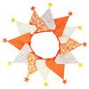 Nordic Star Cotton Triangle Flag Banner for Wedding or Kindergarten Decor