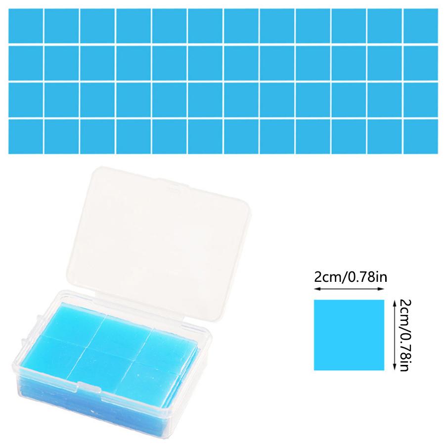 

48 шт DIY алмазная живопись смола клей глина воск с коробкой для хранения для ручной работы 5D алмазная вышивка крестиком аксессуары синий