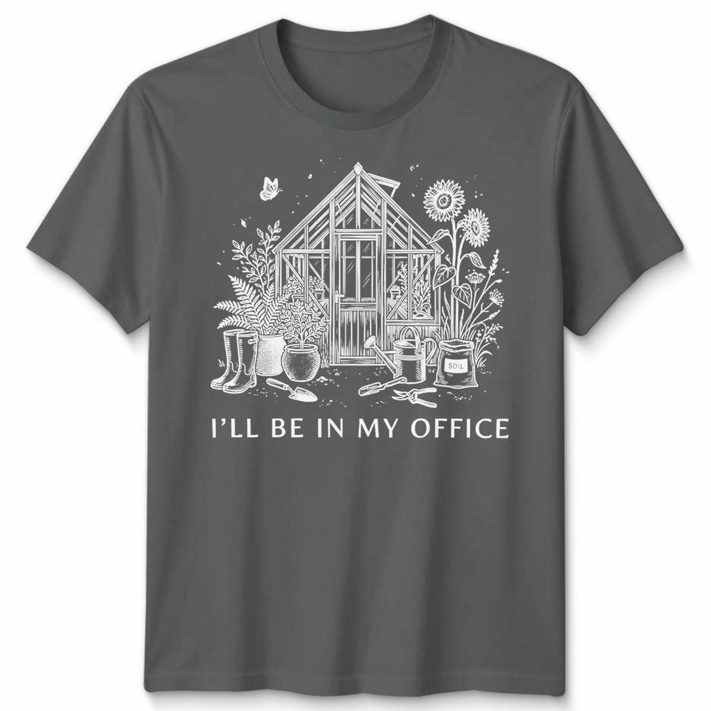 Greenhouse Gardening Unisex T Shirt Plant Lover Tee Mum Top Gardening Humor Gift